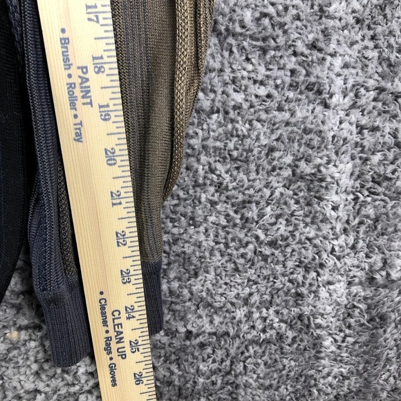 St Croix Sweater Mens Large Blue Striped Knit 1/4 Zip Mock Neck Pullover USA - Picture 6 of 10